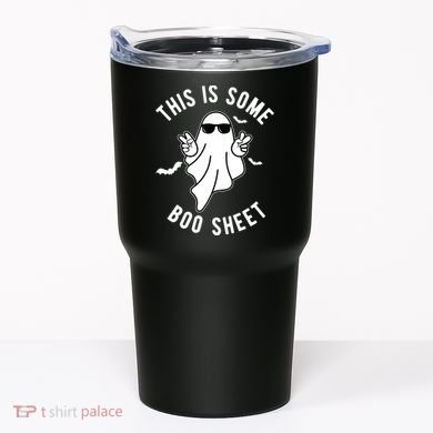 This Is Some Boo Sheet Ghost Funny Halloween Tumbler
