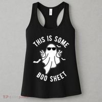 This Is Some Boo Sheet Ghost Funny Halloween Women's Tank Top thumb 3