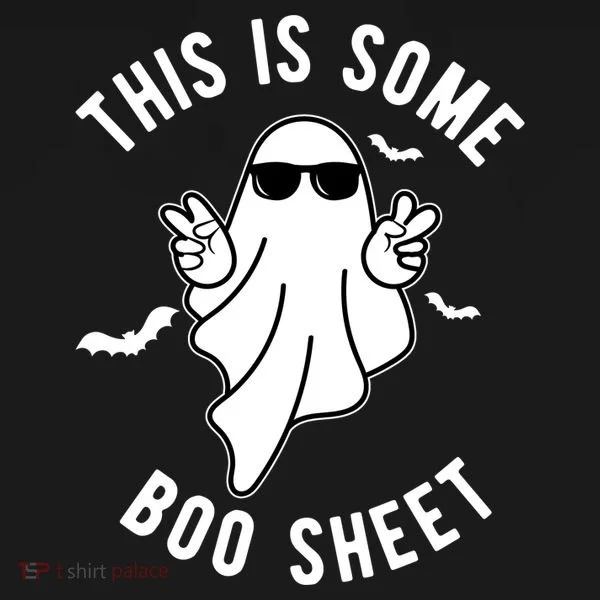 This Is Some Boo Sheet Ghost Funny Halloween Toddler Hoodie