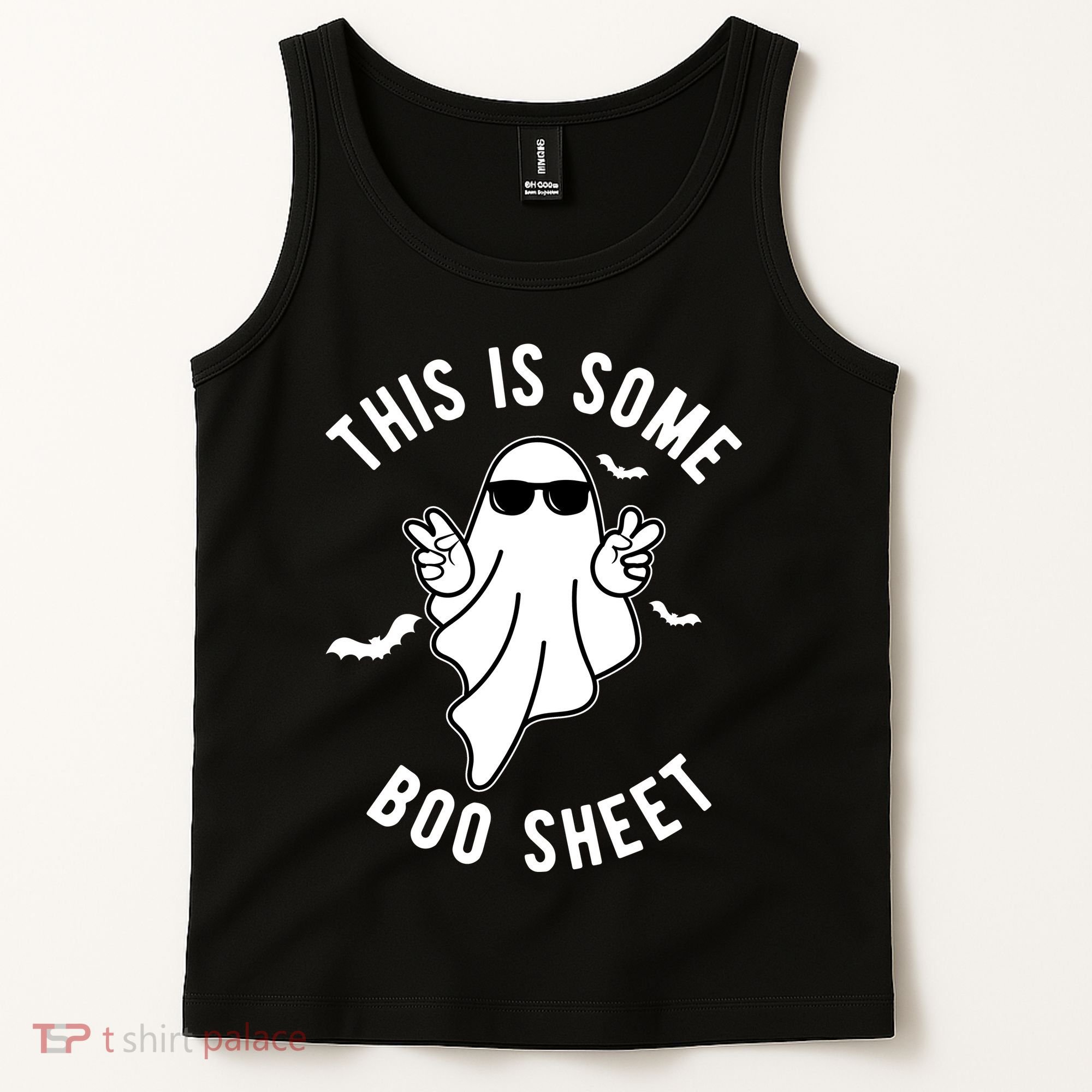 This Is Some Boo Sheet Ghost Funny Halloween Tank Top