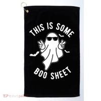 This Is Some Boo Sheet Ghost Funny Halloween Golf Towel thumb 0