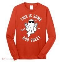 This Is Some Boo Sheet Ghost Funny Halloween Long Sleeve Shirt thumb 0