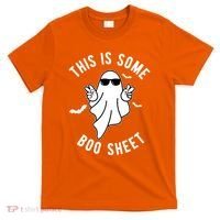 This Is Some Boo Sheet Ghost Funny Halloween T-Shirt thumb 0