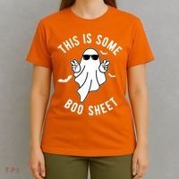This Is Some Boo Sheet Ghost Funny Halloween T-Shirt thumb 4