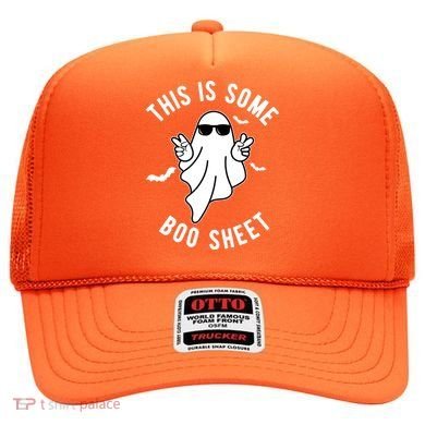 This Is Some Boo Sheet Ghost Funny Halloween Hat