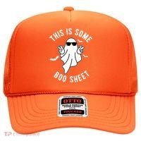 This Is Some Boo Sheet Ghost Funny Halloween Hat thumb 0