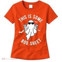 This Is Some Boo Sheet Ghost Funny Halloween Women's T-Shirt thumb 0