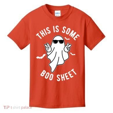 This Is Some Boo Sheet Ghost Funny Halloween Kids T-Shirt