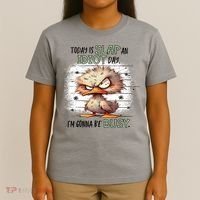 Today Is Slap An Idiot Day IM Gonna Be Busy T-Shirt thumb 4