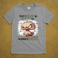 Today Is Slap An Idiot Day IM Gonna Be Busy T-Shirt thumb 5