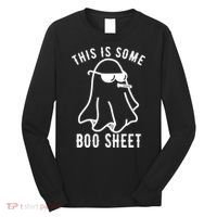 This Is Some Boo Sheet Funny Ghost Long Sleeve Shirt thumb 0