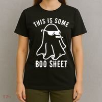 This Is Some Boo Sheet Funny Ghost T-Shirt thumb 4
