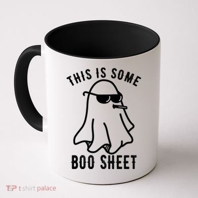 This Is Some Boo Sheet Funny Ghost Coffee Mug
