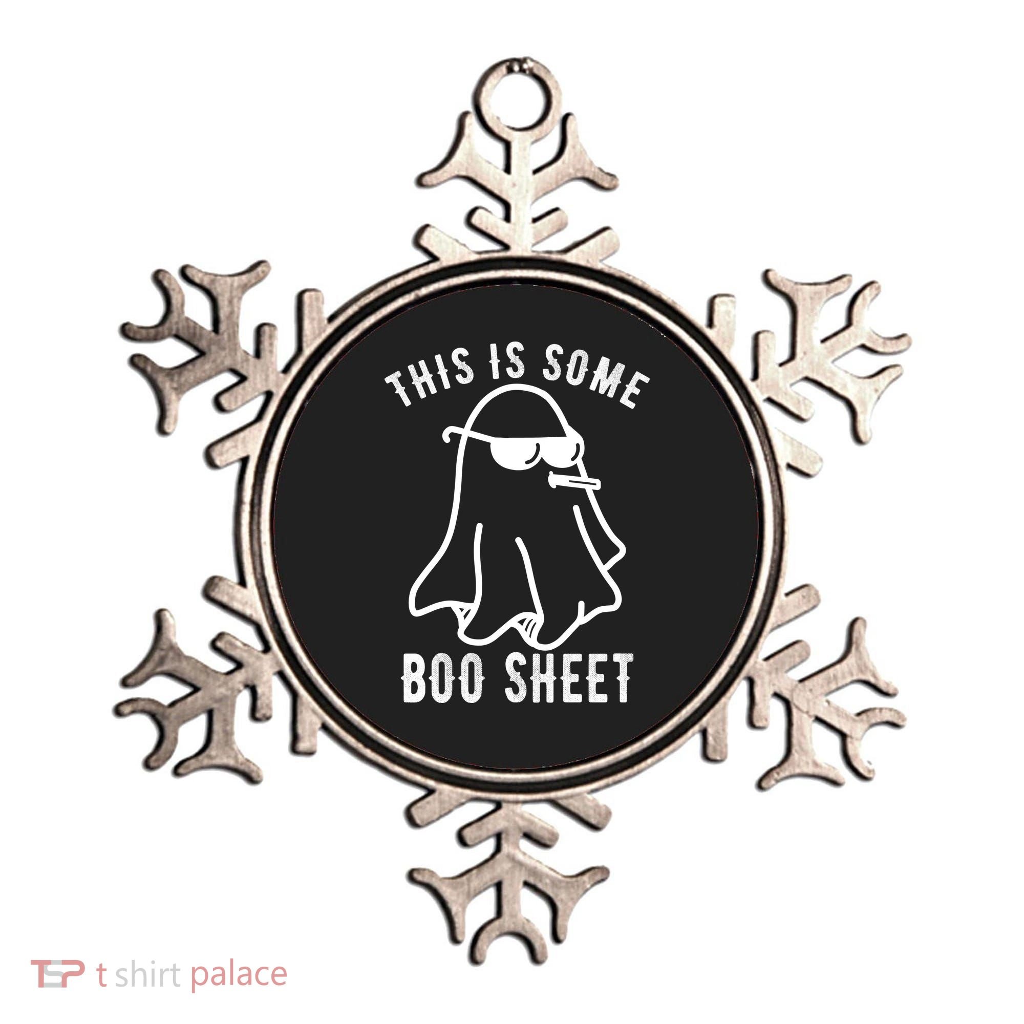 This Is Some Boo Sheet Funny Ghost Ornament