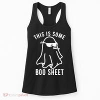 This Is Some Boo Sheet Funny Ghost Women's Tank Top thumb 0