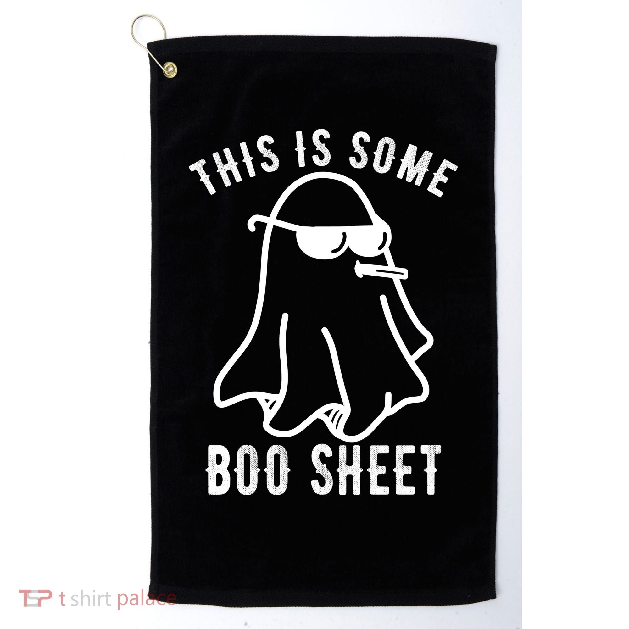 This Is Some Boo Sheet Funny Ghost Golf Towel