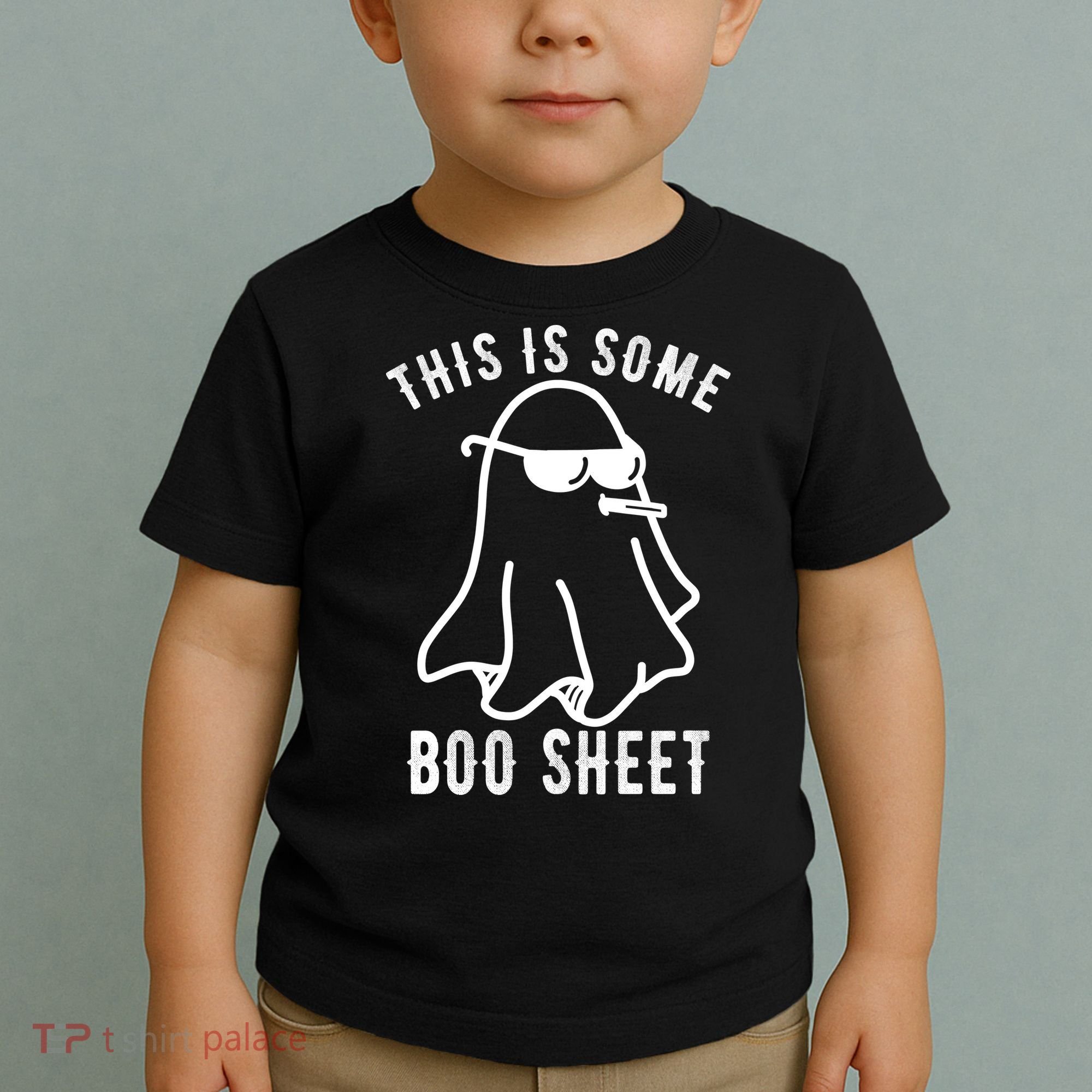 This Is Some Boo Sheet Funny Ghost Toddler T-Shirt