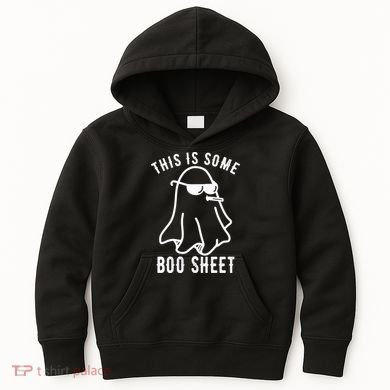 This Is Some Boo Sheet Funny Ghost Kids Hoodie
