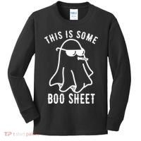 This Is Some Boo Sheet Funny Ghost Kids Long Sleeve Shirt thumb 0