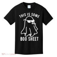 This Is Some Boo Sheet Funny Ghost Kids T-Shirt thumb 0