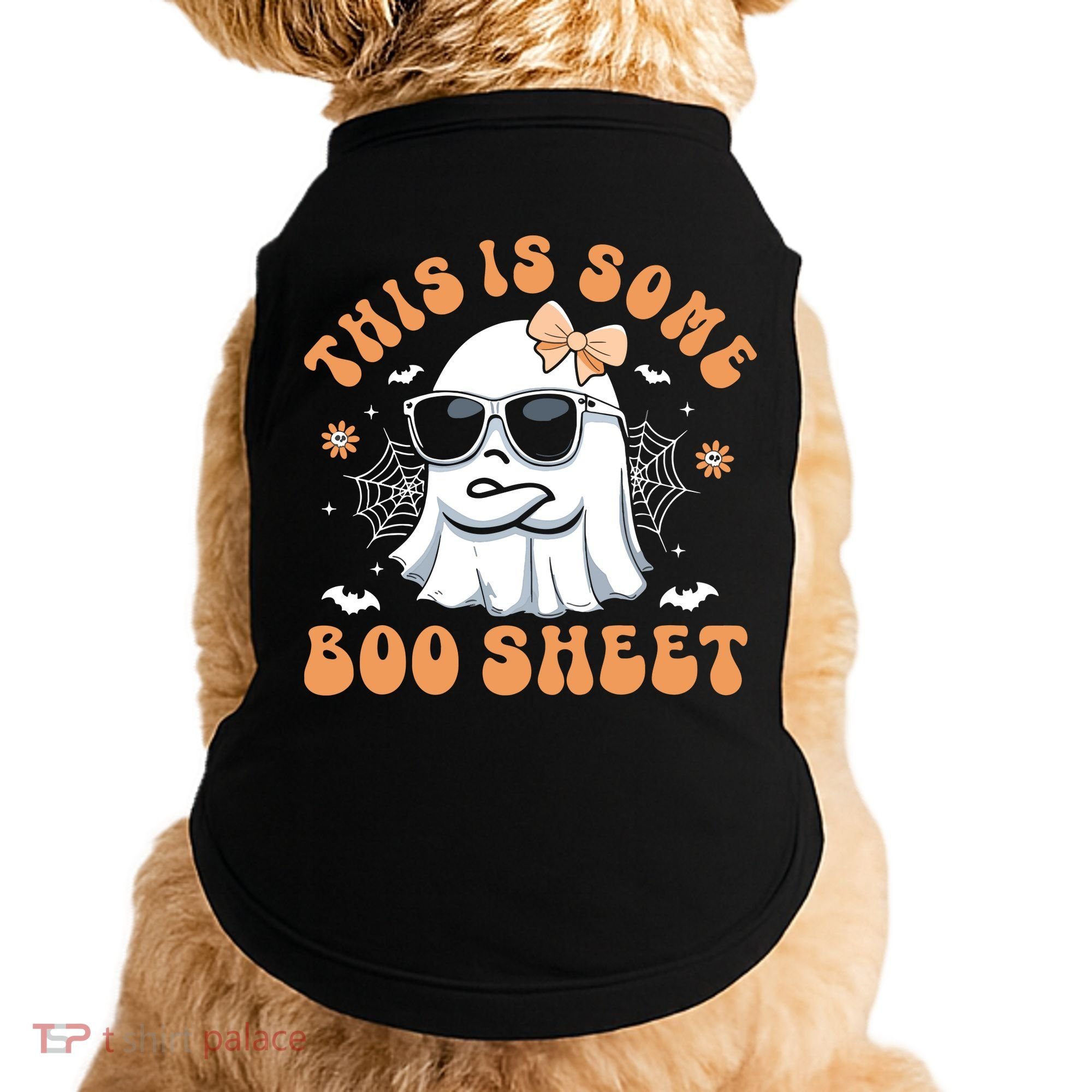 This Is Some Boo Sheet Cute Ghost Halloween Doggie Tank