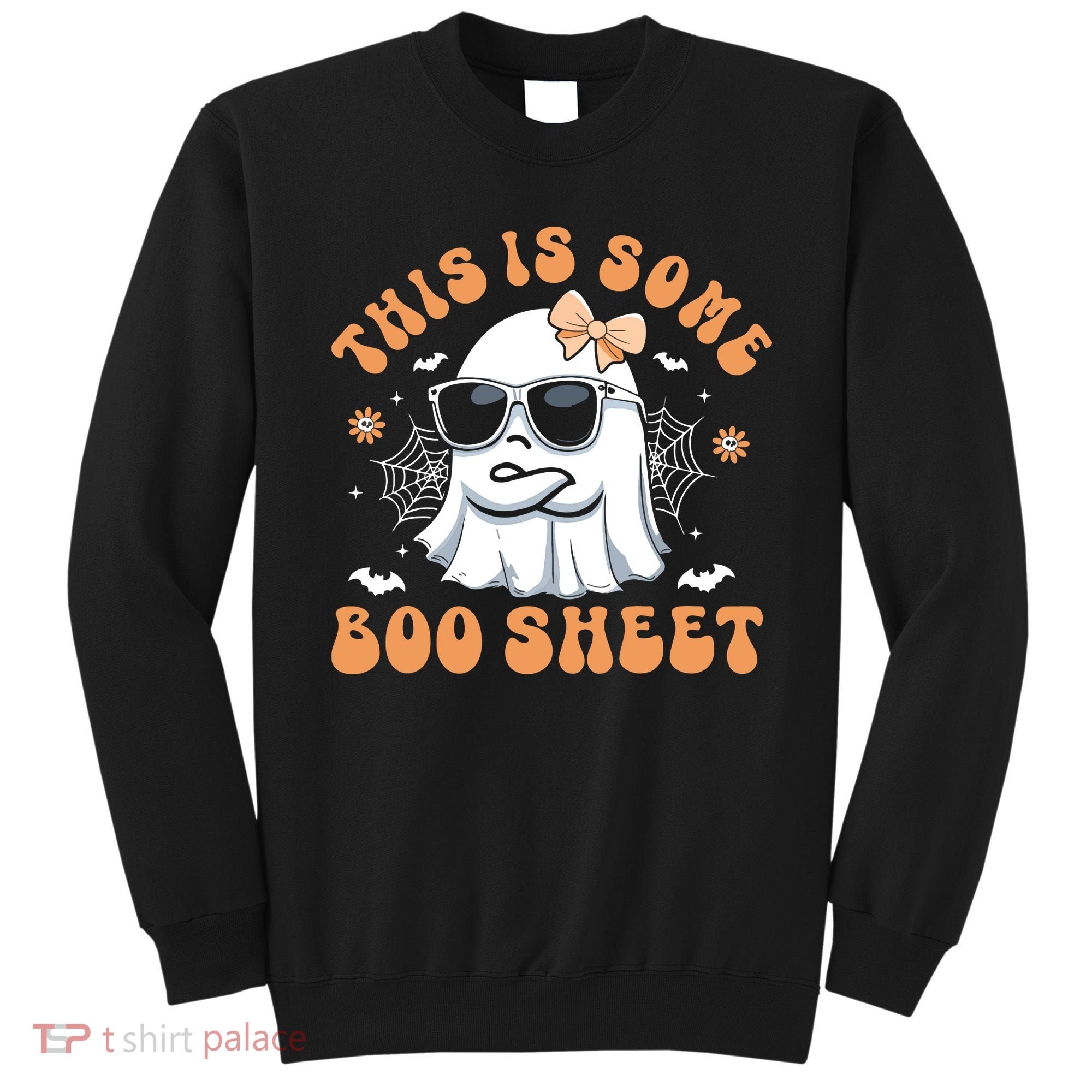 This Is Some Boo Sheet Cute Ghost Halloween Sweatshirt