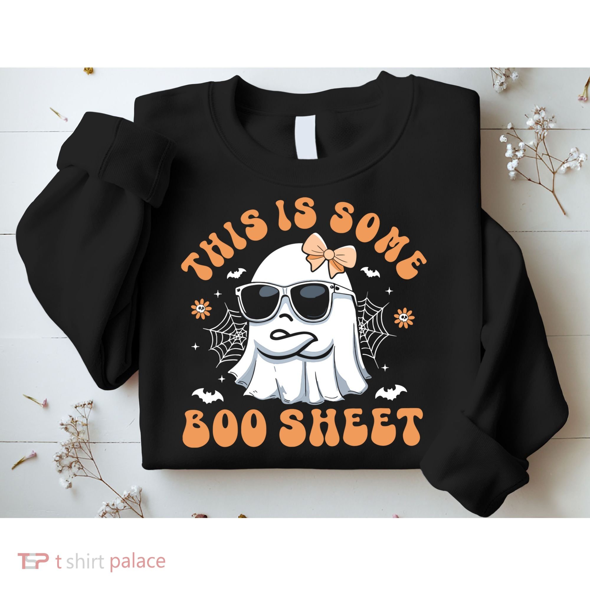 This Is Some Boo Sheet Cute Ghost Halloween Sweatshirt