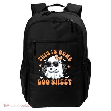 This Is Some Boo Sheet Cute Ghost Halloween Backpack