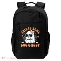 This Is Some Boo Sheet Cute Ghost Halloween Backpack thumb 0