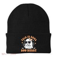 This Is Some Boo Sheet Cute Ghost Halloween Beanie thumb 0