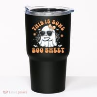 This Is Some Boo Sheet Cute Ghost Halloween Tumbler thumb 0