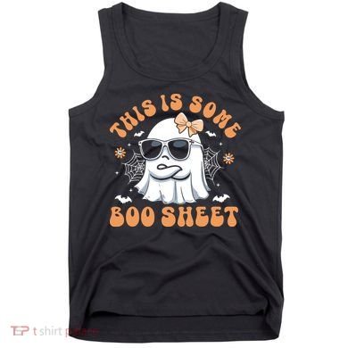 This Is Some Boo Sheet Cute Ghost Halloween Tank Top