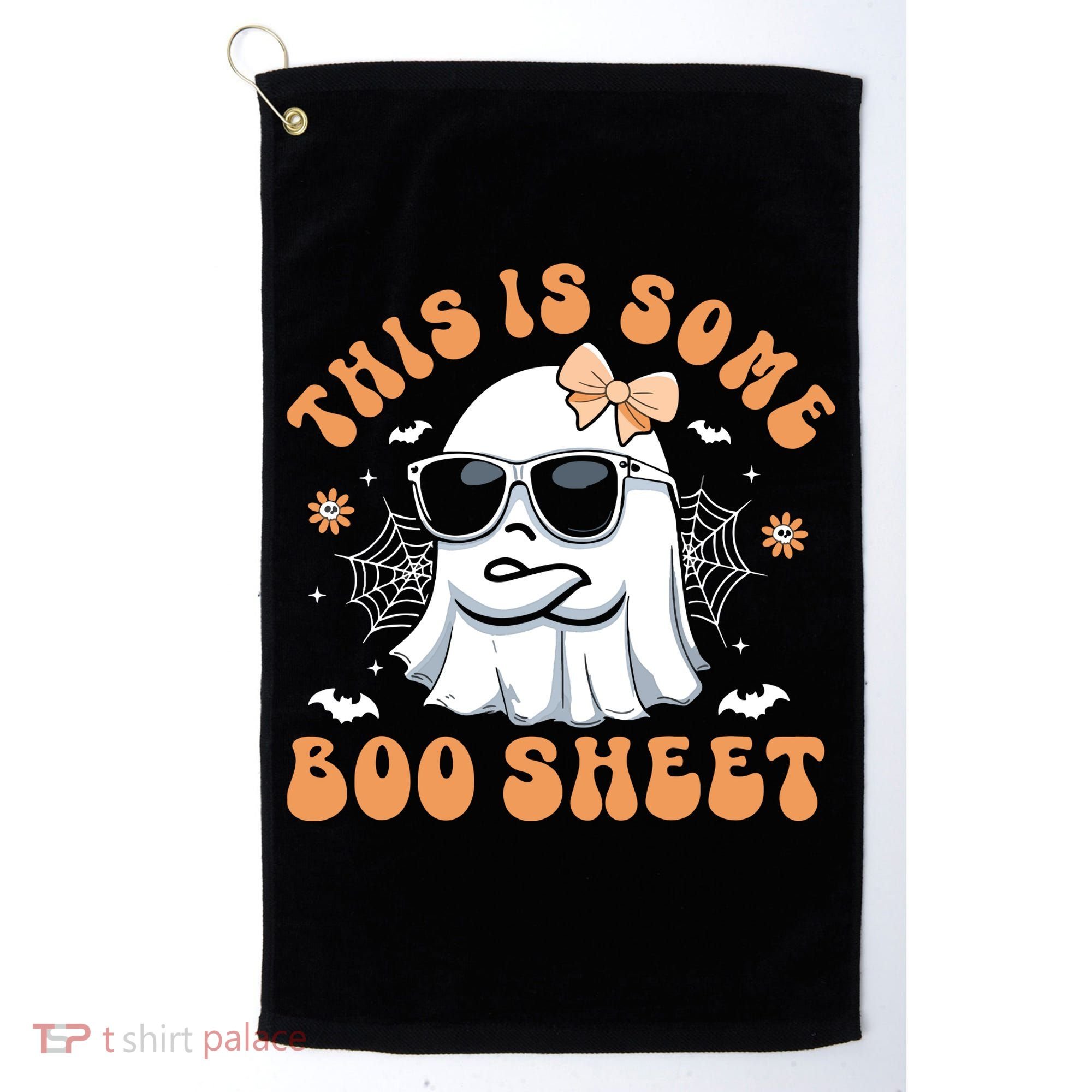 This Is Some Boo Sheet Cute Ghost Halloween Golf Towel