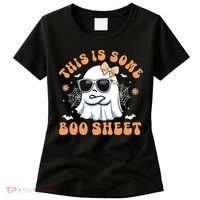 This Is Some Boo Sheet Cute Ghost Halloween Women's T-Shirt thumb 0
