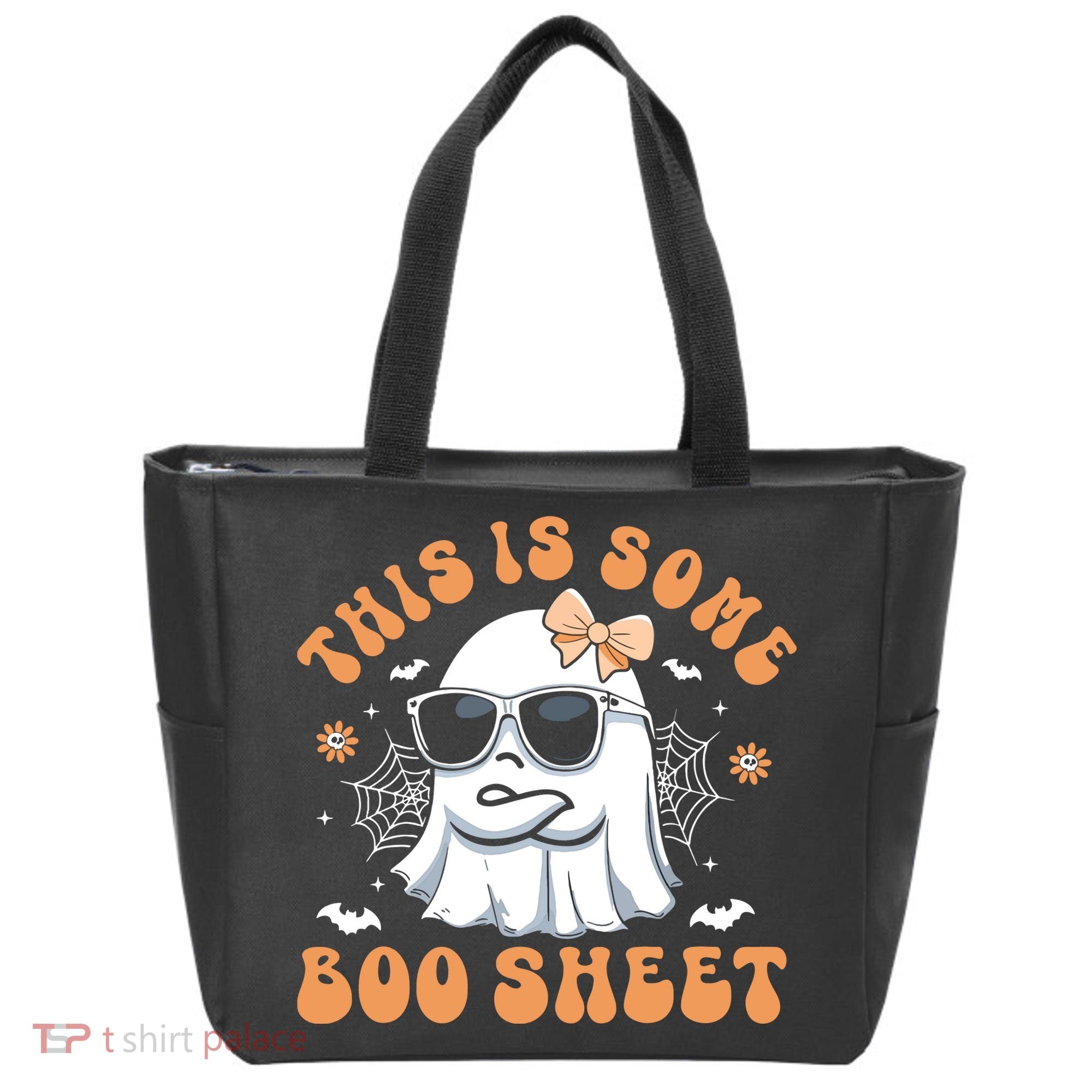 This Is Some Boo Sheet Cute Ghost Halloween Tote Bag