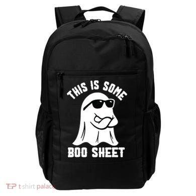 This Is Some Boo Sheet Ghost Retro Halloween Costume Backpack