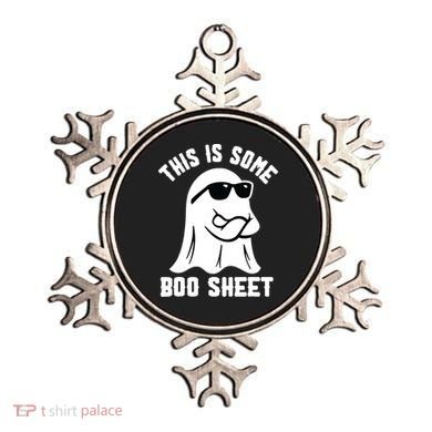 This Is Some Boo Sheet Ghost Retro Halloween Costume Ornament