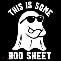 This Is Some Boo Sheet Ghost Retro Halloween Costume Ornament thumb 1