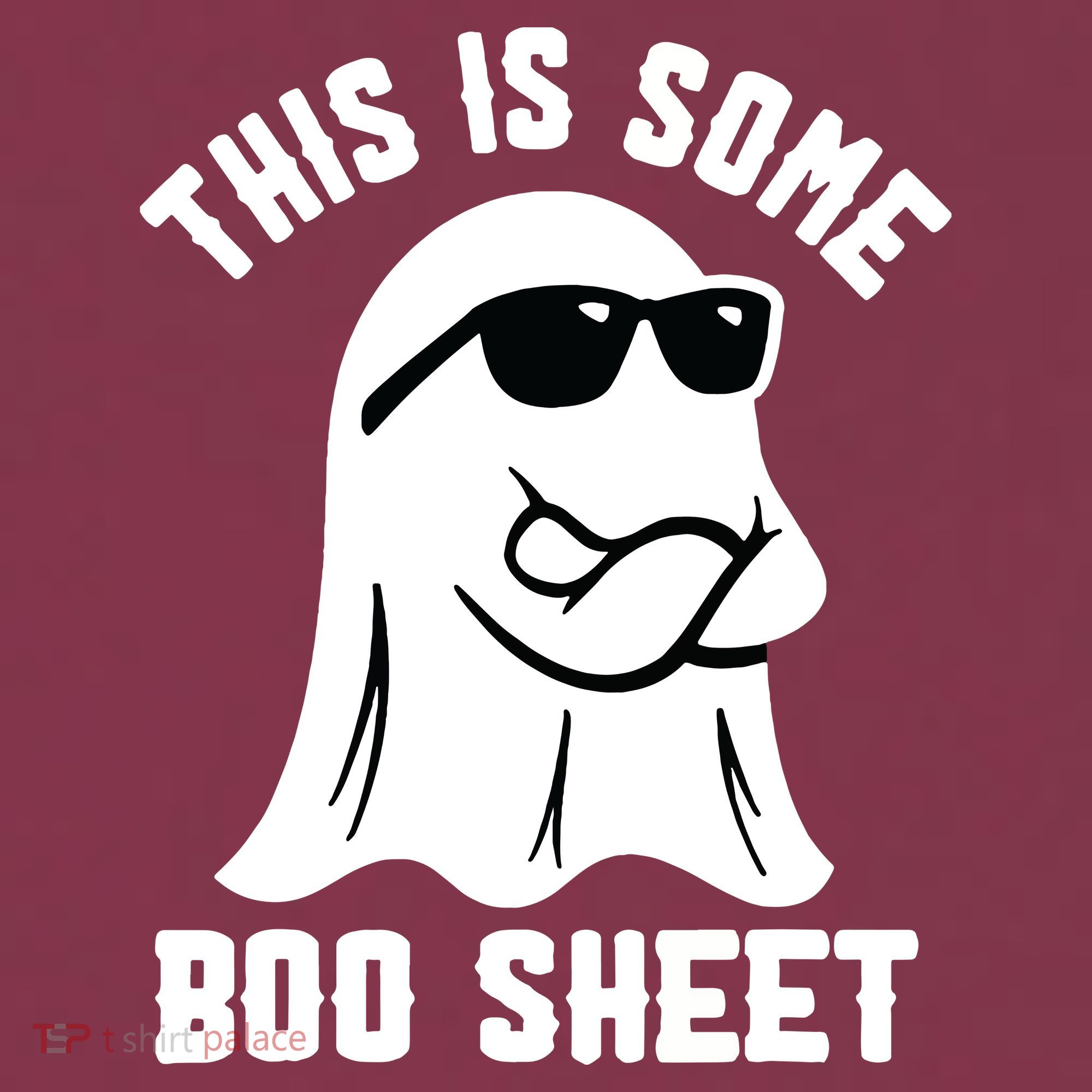 This Is Some Boo Sheet Ghost Retro Halloween Costume 16oz Travel Tumbler