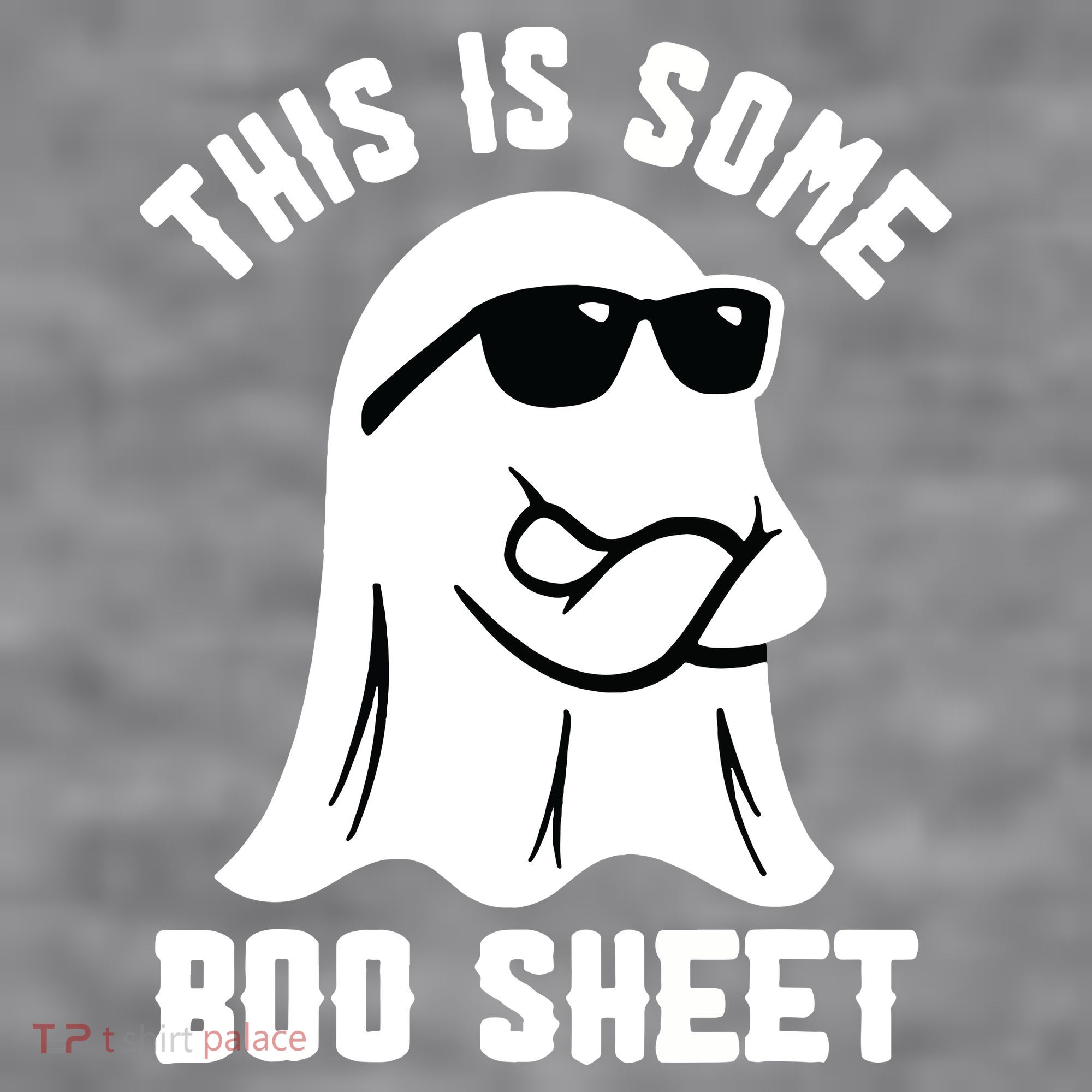 This Is Some Boo Sheet Ghost Retro Halloween Costume Women's Racerback Cropped Tank