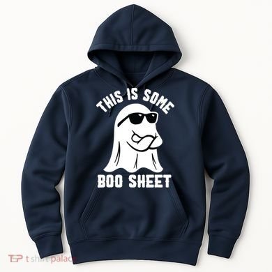 This Is Some Boo Sheet Ghost Retro Halloween Costume Hoodie