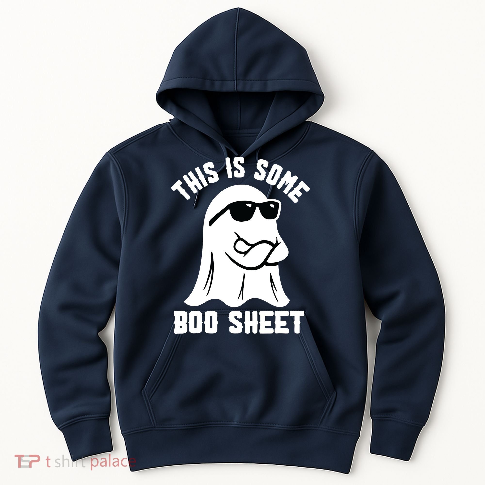 This Is Some Boo Sheet Ghost Retro Halloween Costume Hoodie
