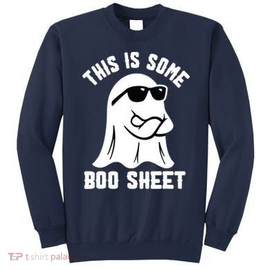 This Is Some Boo Sheet Ghost Retro Halloween Costume Sweatshirt