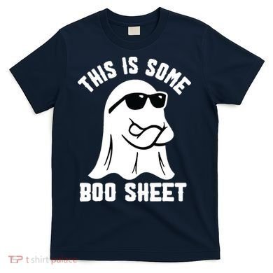 This Is Some Boo Sheet Ghost Retro Halloween Costume T-Shirt