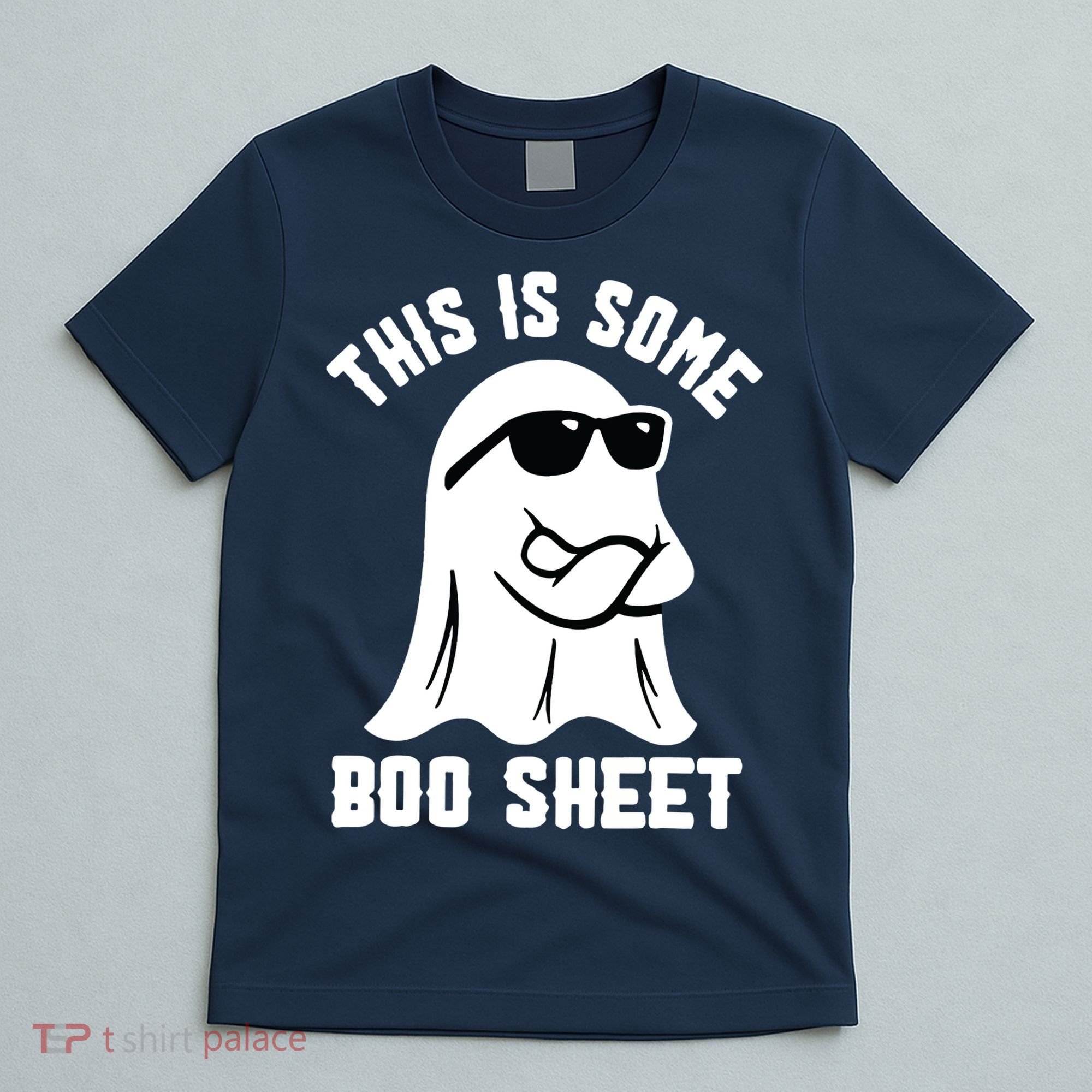This Is Some Boo Sheet Ghost Retro Halloween Costume T-Shirt