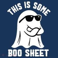 This Is Some Boo Sheet Ghost Retro Halloween Costume Beanie thumb 2