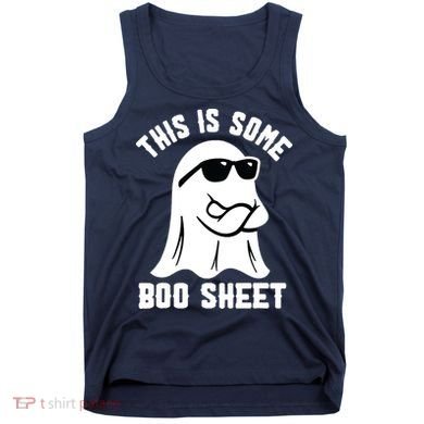 This Is Some Boo Sheet Ghost Retro Halloween Costume Tank Top