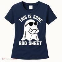 This Is Some Boo Sheet Ghost Retro Halloween Costume Women's T-Shirt thumb 0