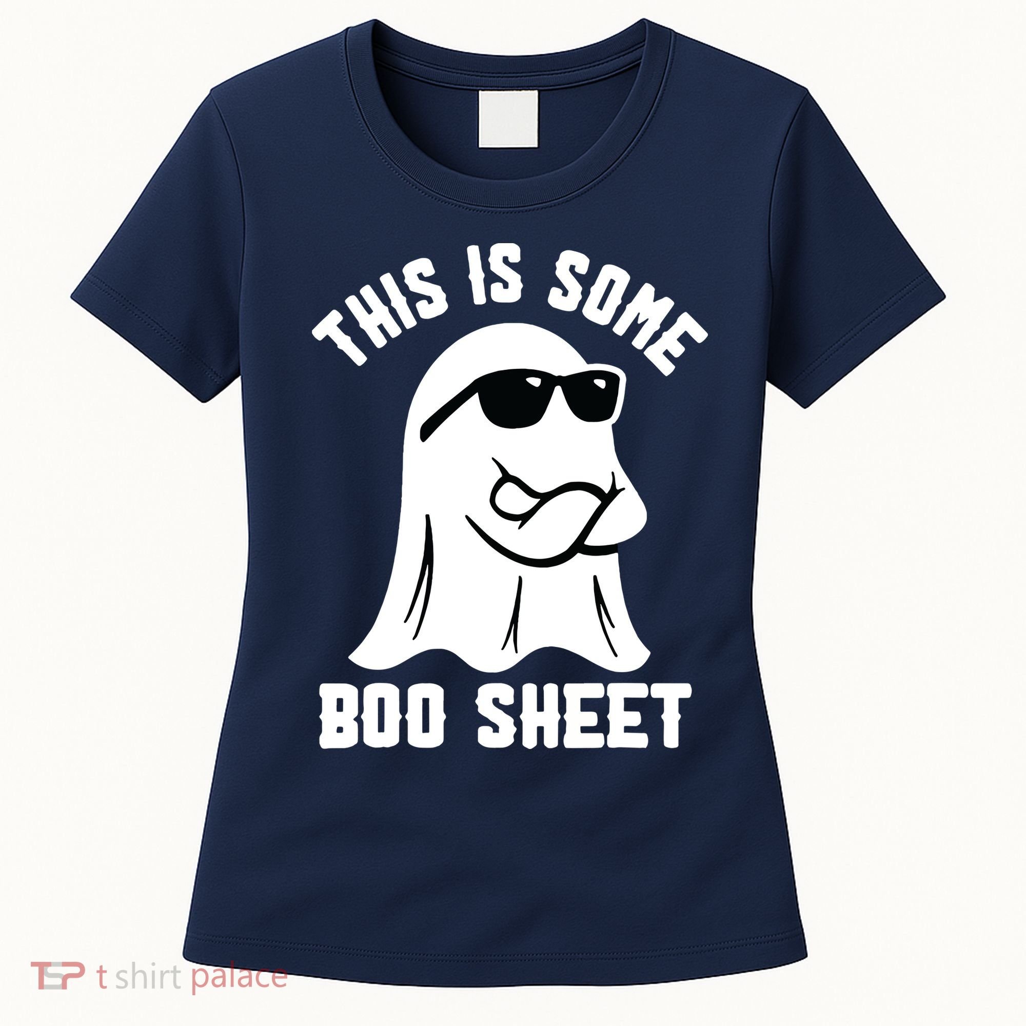 This Is Some Boo Sheet Ghost Retro Halloween Costume Women's T-Shirt