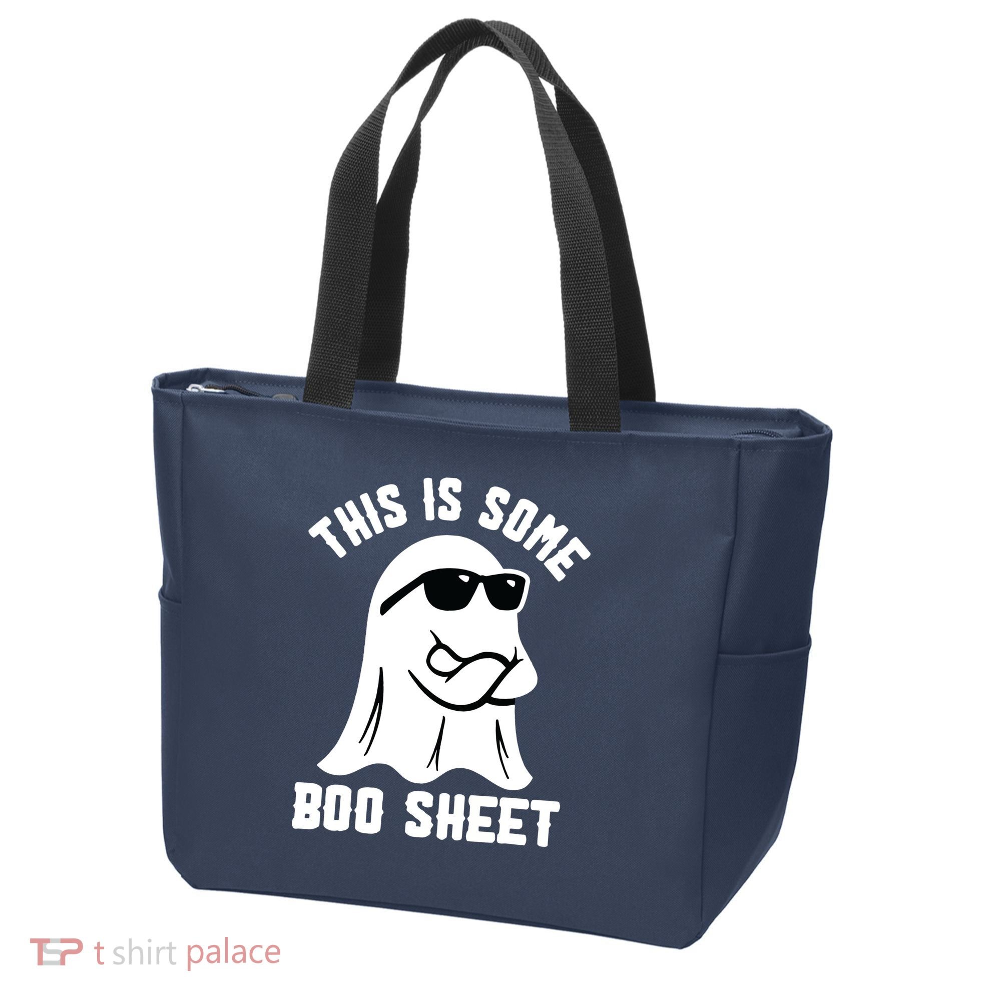 This Is Some Boo Sheet Ghost Retro Halloween Costume Tote Bag